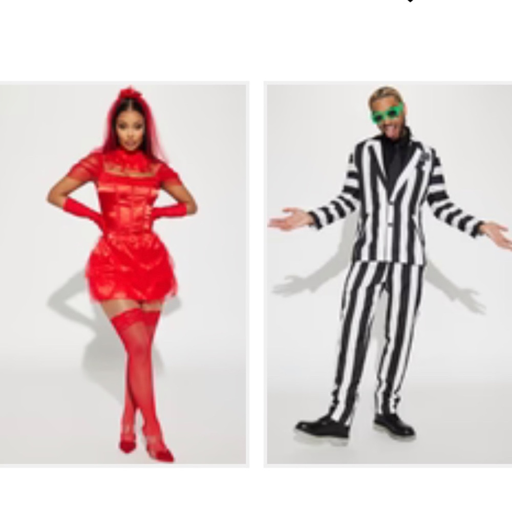 Beetle juice couples costume